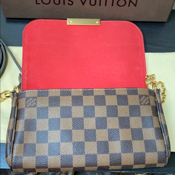 ❌Louis Vuitton Damier Ebene Favorite PM - Picture 5 of 9